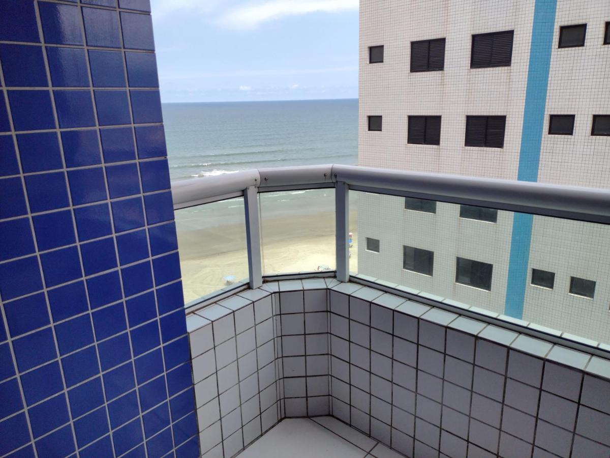 Belo Apartamento Com Vistas Para O Mar - Pe Na Areia - Churrasqueira Na Varanda Πράια Γκράντε Εξωτερικό φωτογραφία