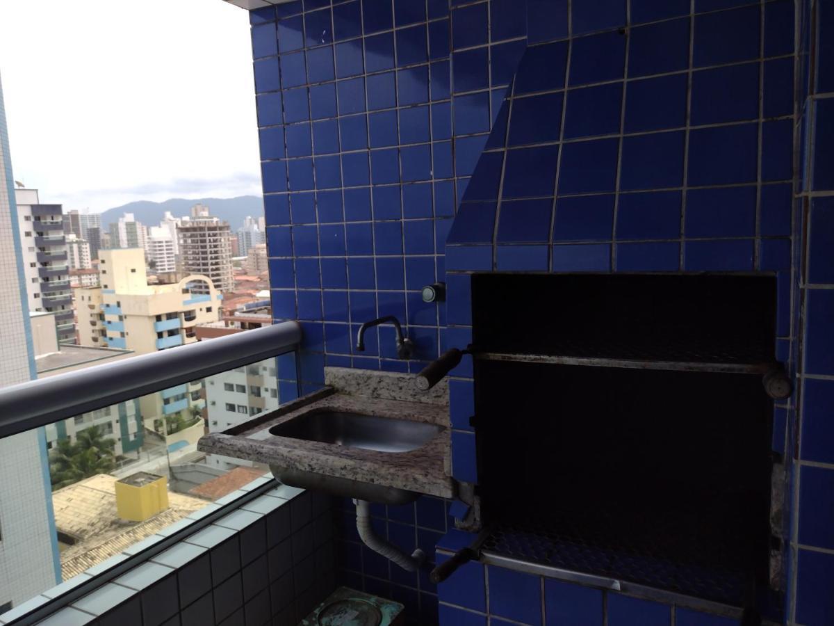 Belo Apartamento Com Vistas Para O Mar - Pe Na Areia - Churrasqueira Na Varanda Πράια Γκράντε Εξωτερικό φωτογραφία