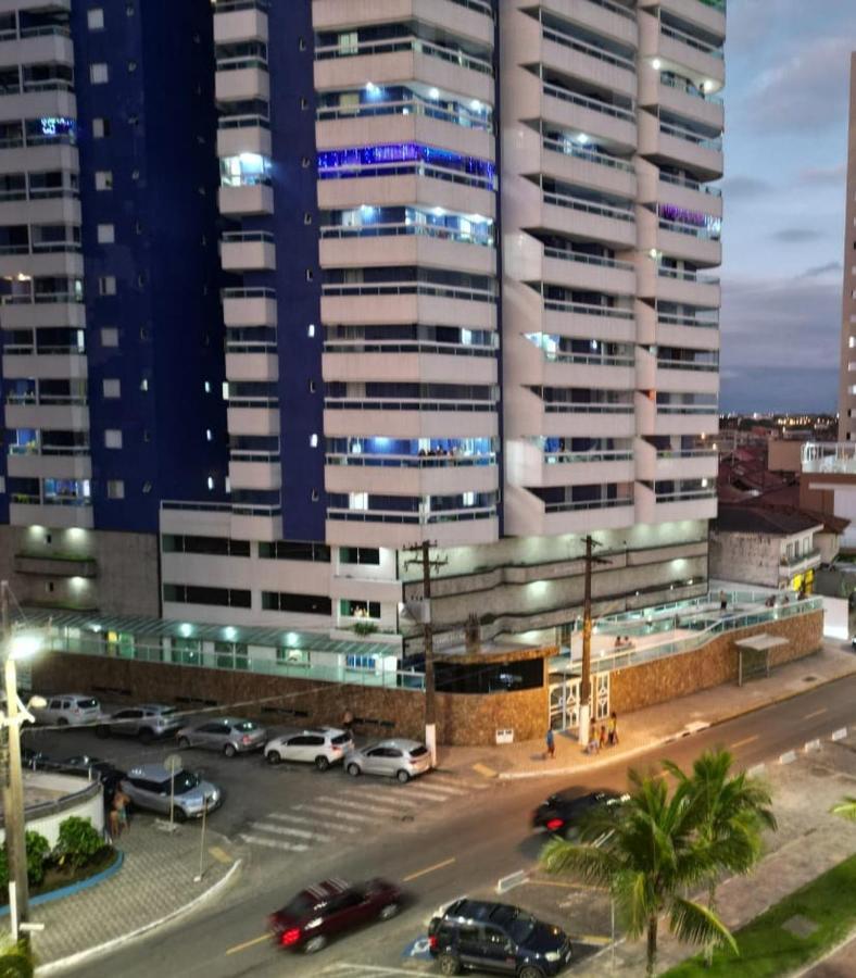 Belo Apartamento Com Vistas Para O Mar - Pe Na Areia - Churrasqueira Na Varanda Πράια Γκράντε Εξωτερικό φωτογραφία